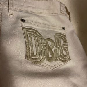 Vintage Dolce & Gabbana low rise pants
